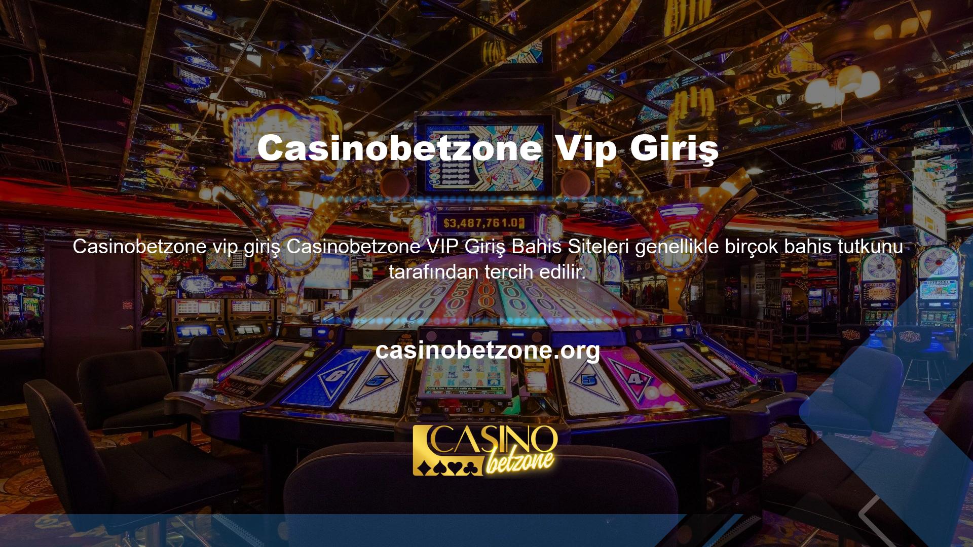 Casinobetzone VIP Giriş