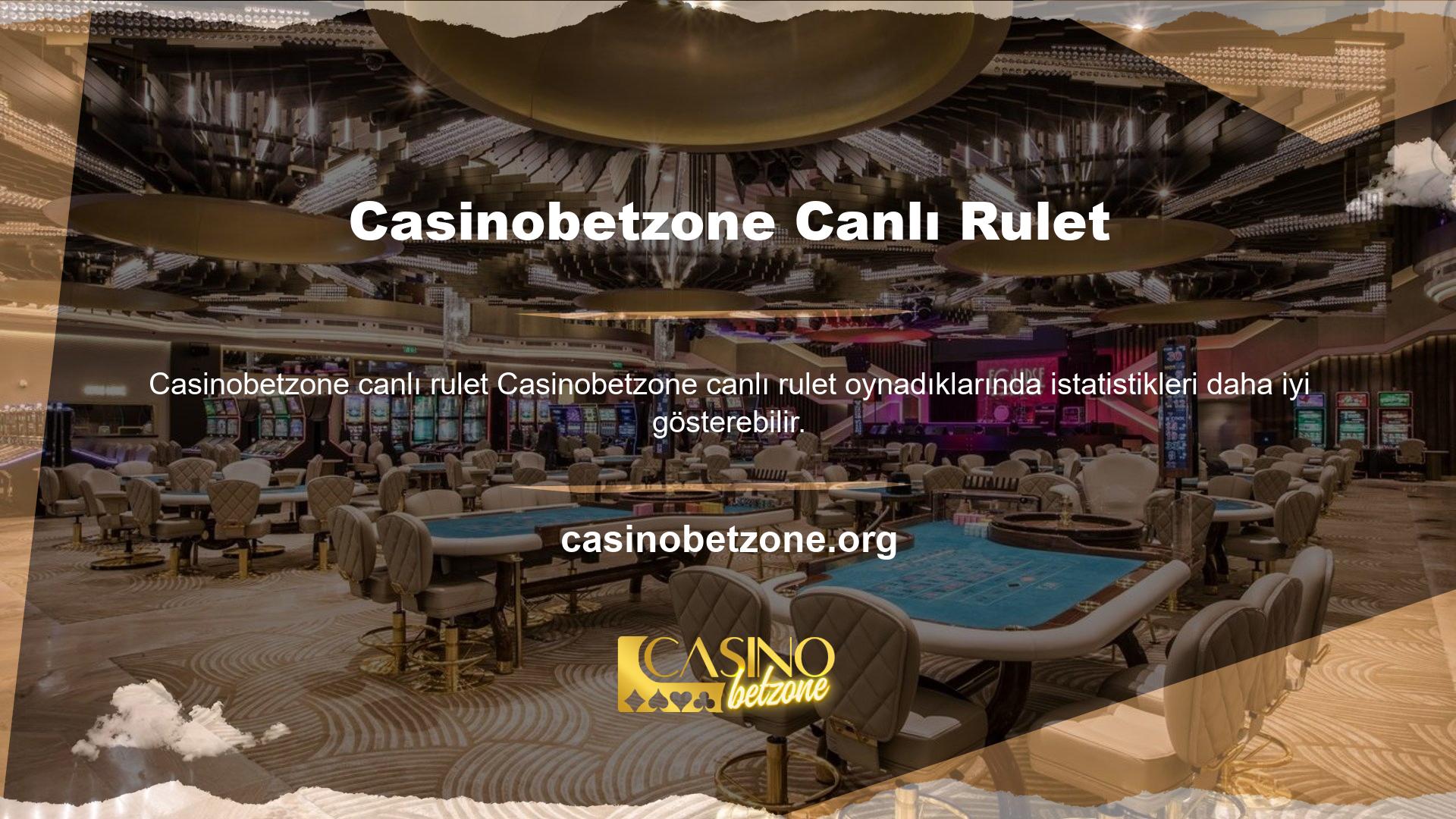 Bu nedenle, rulet meraklıları genellikle casino hizmetini kabul eden sitelerin canlı rulet bölümünü tercih ederler